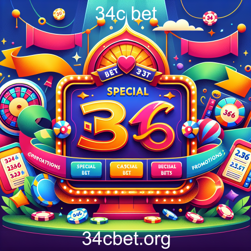 Descubra as Promoções Especiais do 34c Bet